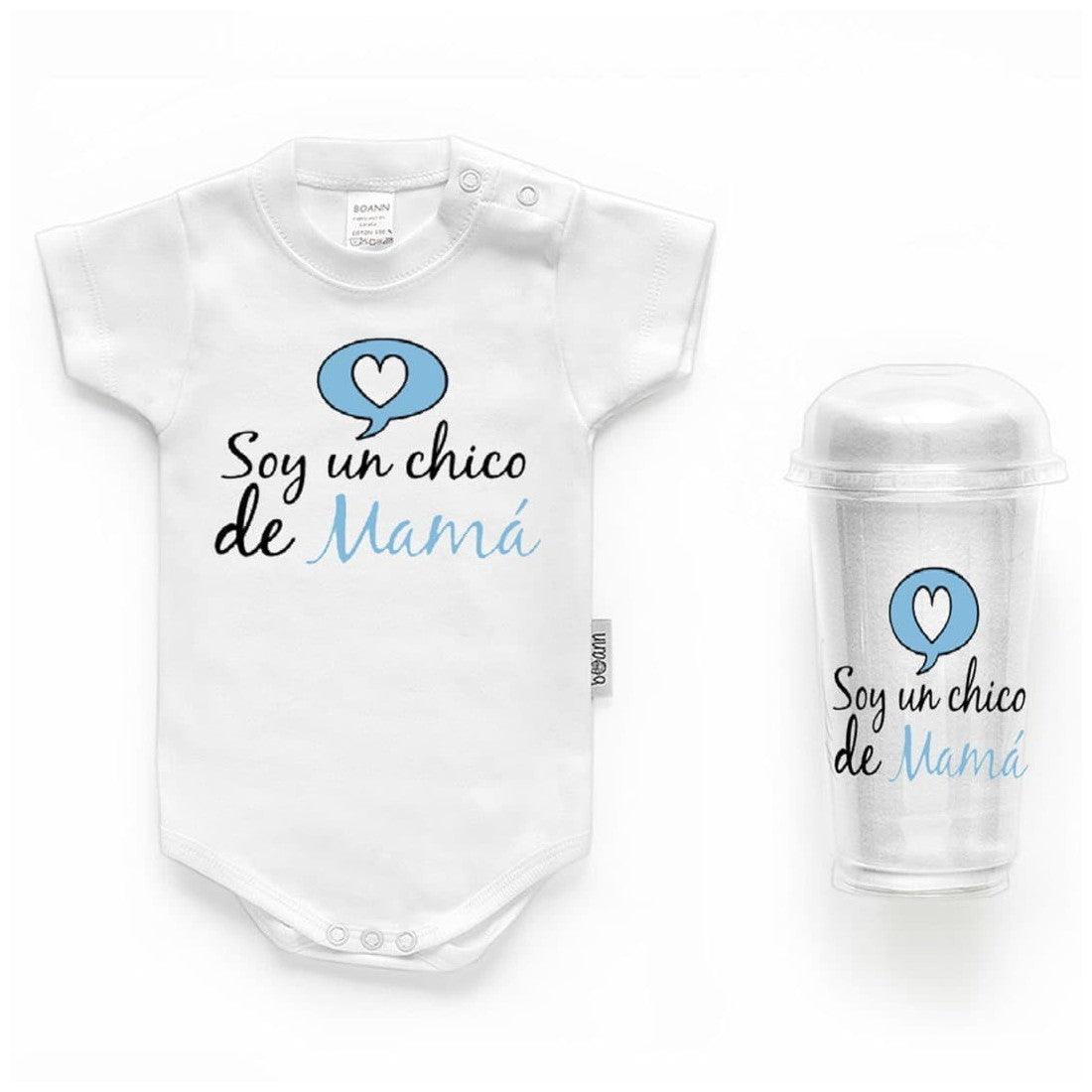 Body Personalizado Bebé Soy un Chico de Mamá Boann - Nanetes #